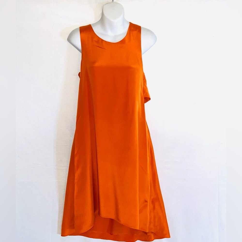 3.1 Phillip Lim Asymptomatic Hem Silk Shift Party Dress